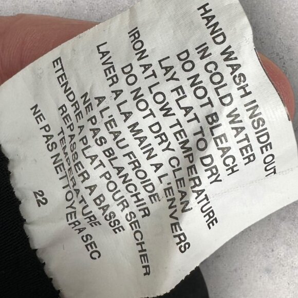 Sympli Canada Black High Rise Stretch Jersey‎ Leggings Womens Size 10 Minimalist - Picture 7 of 10